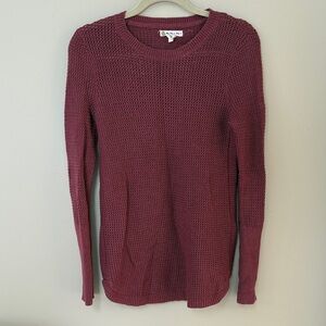 Maroon Crew Neck Sweater